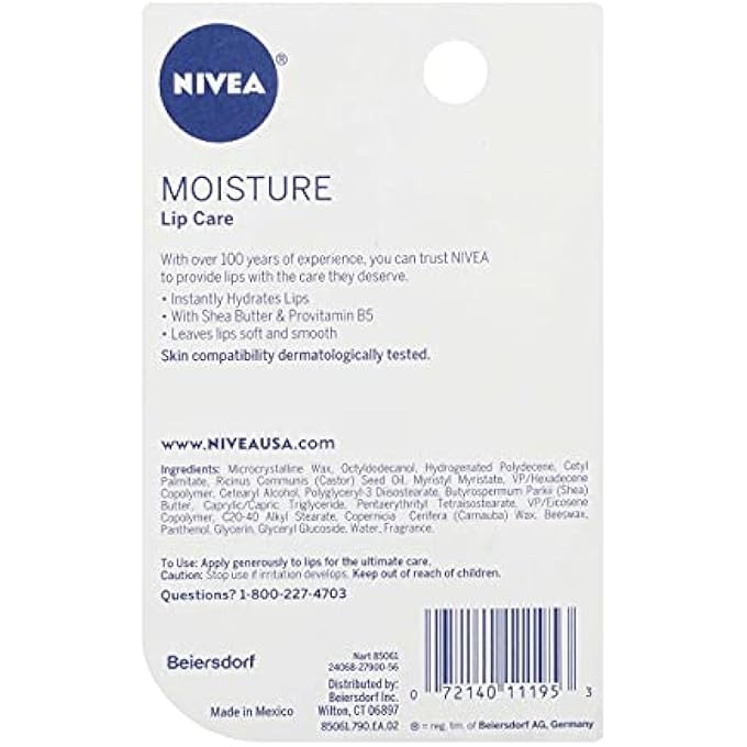 Nivea LIP CARE A KISS OF MOISTURE LIP CARE STICK - Image 3